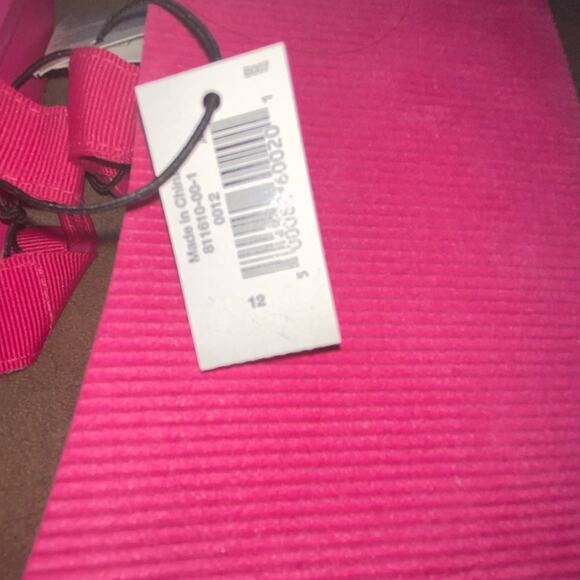 GAP Barbie Core y2k Sporty Strap Sandals Sizzling Fuchsia Pink NWTs 12 - Picture 9 of 10